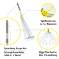 Adjustable Garden Rake Leaf